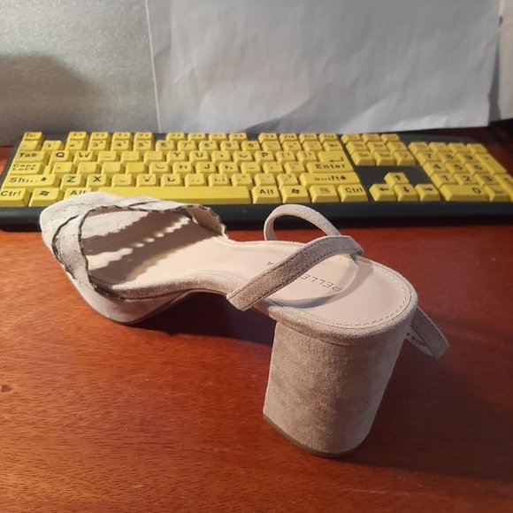 NEW ! Pella Mode Ansel Women Platform Sandal Color Mushroom Size 9 - Picture 2 of 7